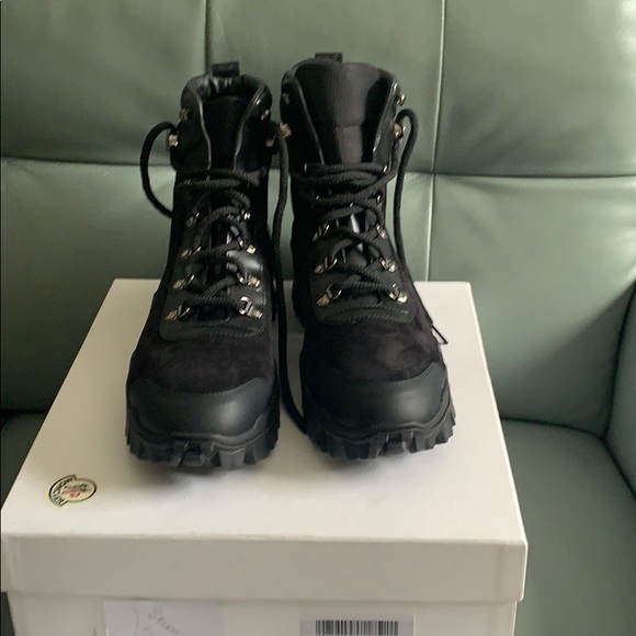 Moncler® Helis Suede/Leather Hiking Boot - Picture 5 of 11